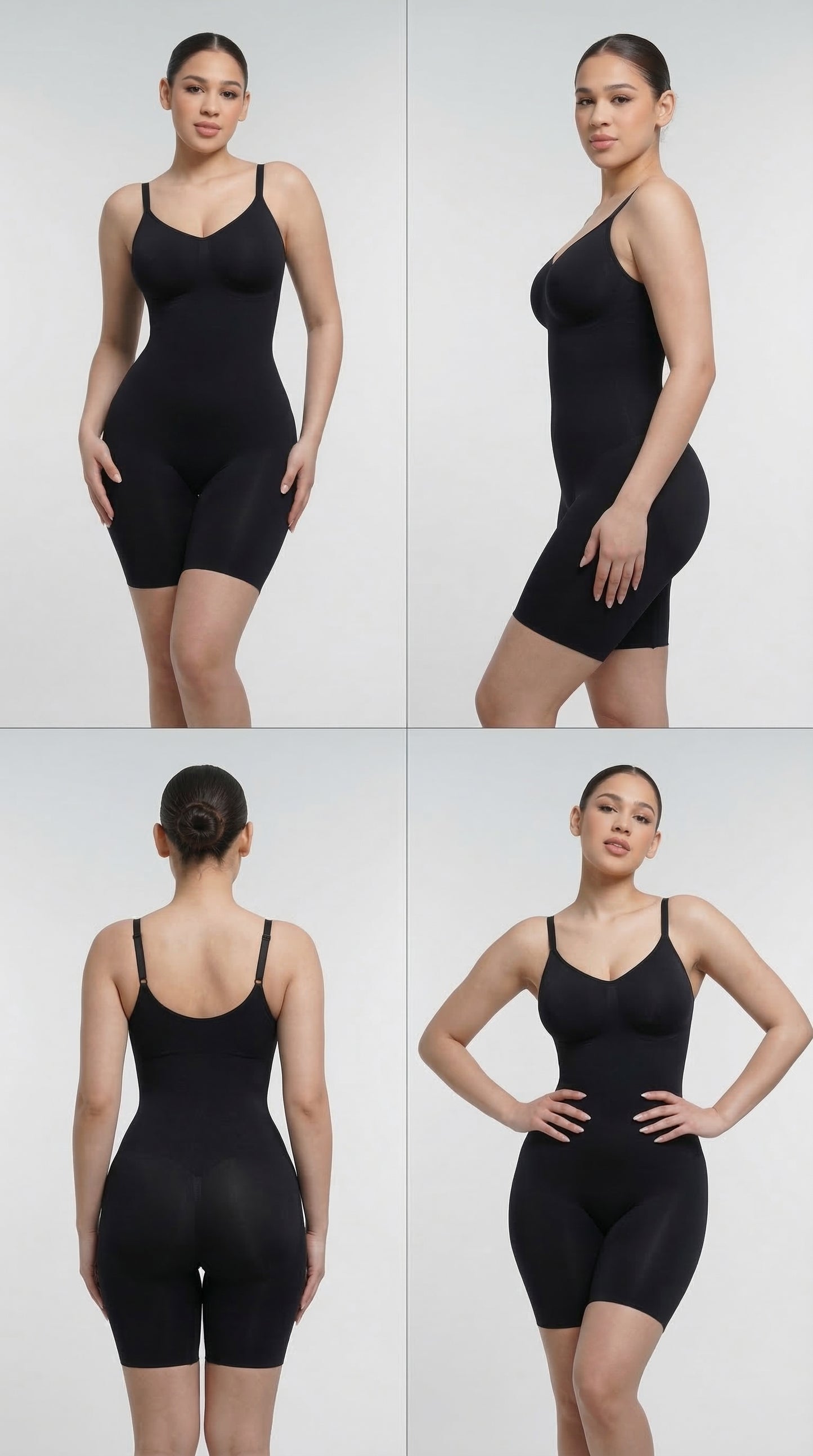Uzun Paça Toparlayıcı Body Korse