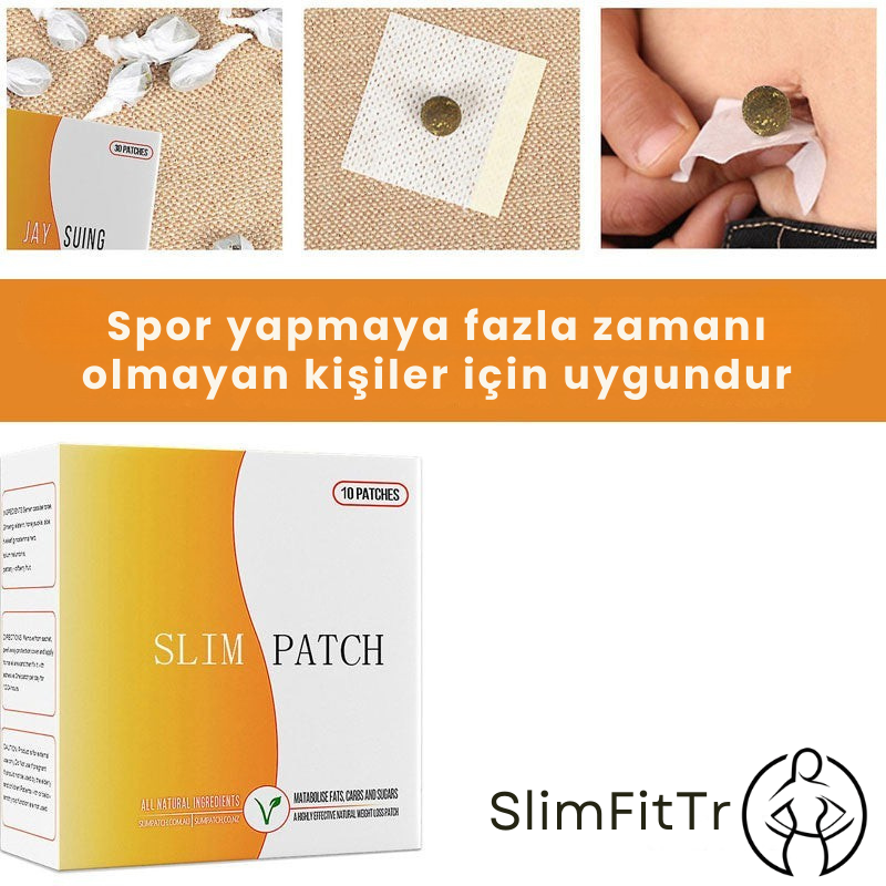 Kilo Vermeye Yardımcı SlimFitTr Zayıflama Bandı 30'lu