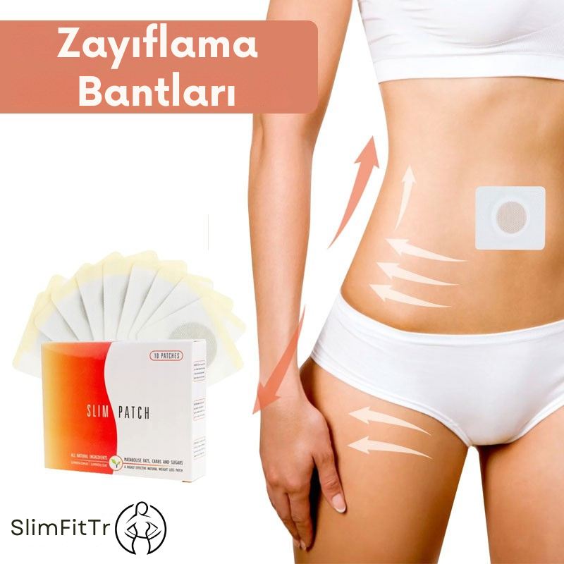 Kilo Vermeye Yardımcı SlimFitTr Zayıflama Bandı 30'lu
