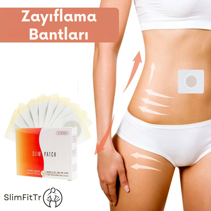 Kilo Vermeye Yardımcı SlimFitTr Zayıflama Bandı 30'lu